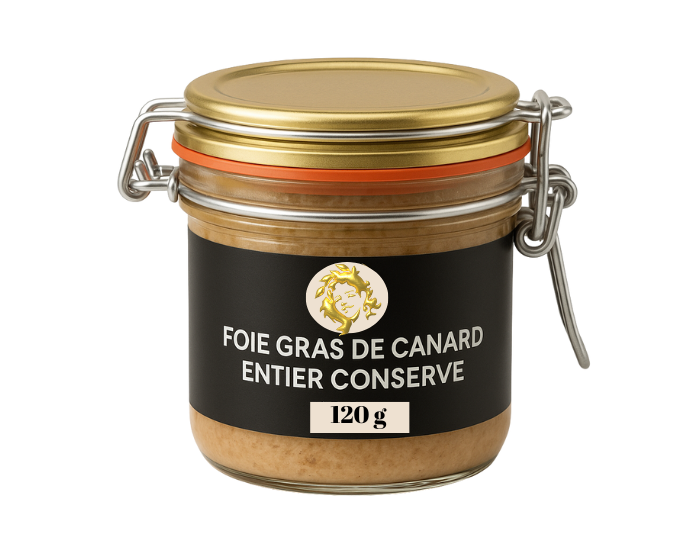 🌠 FOIE GRAS DE CANARD ENTIER CONSERVE 120 g – GUST IREPETABIL