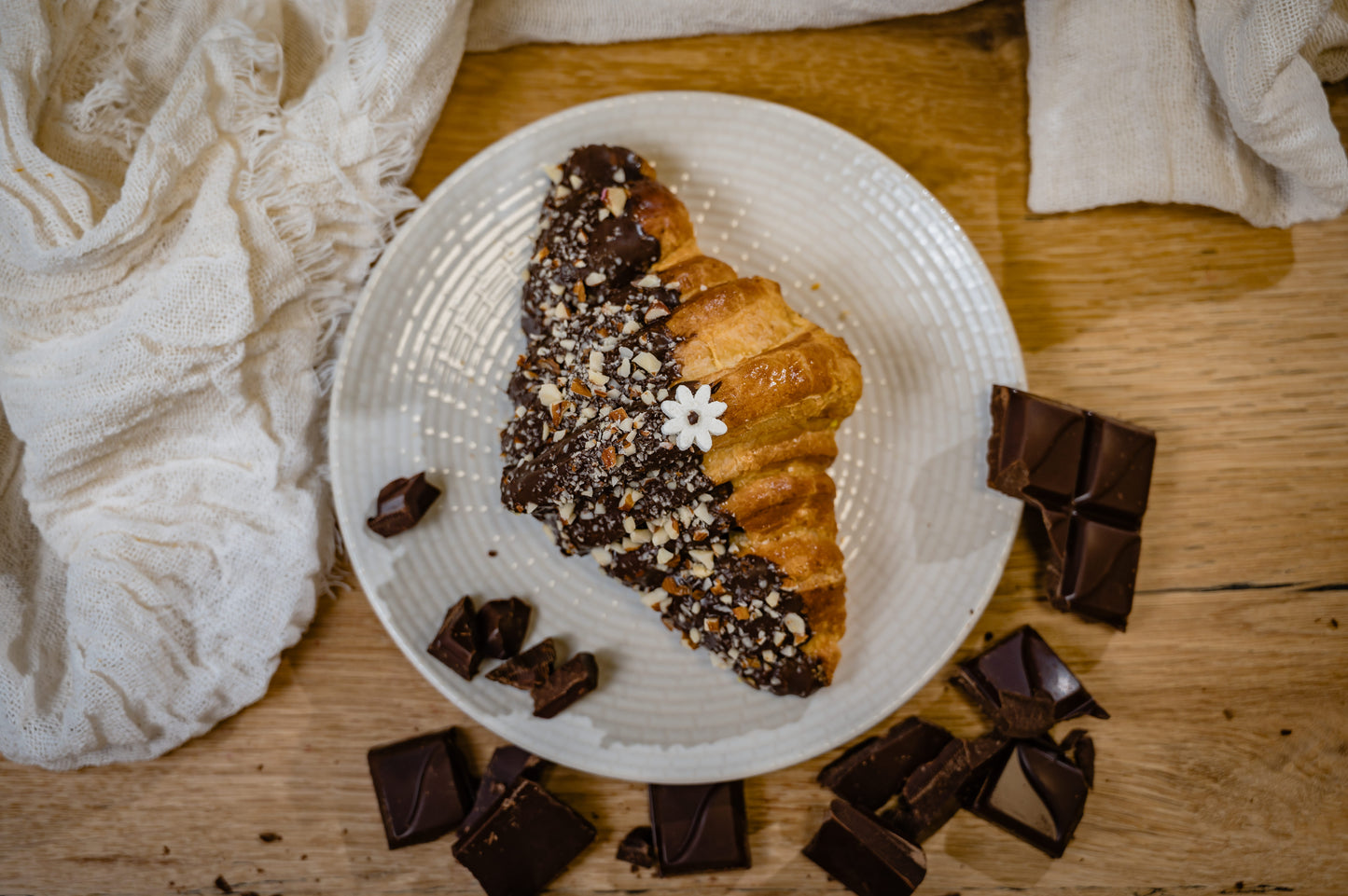 Croissant cu cremă de alune 140 g