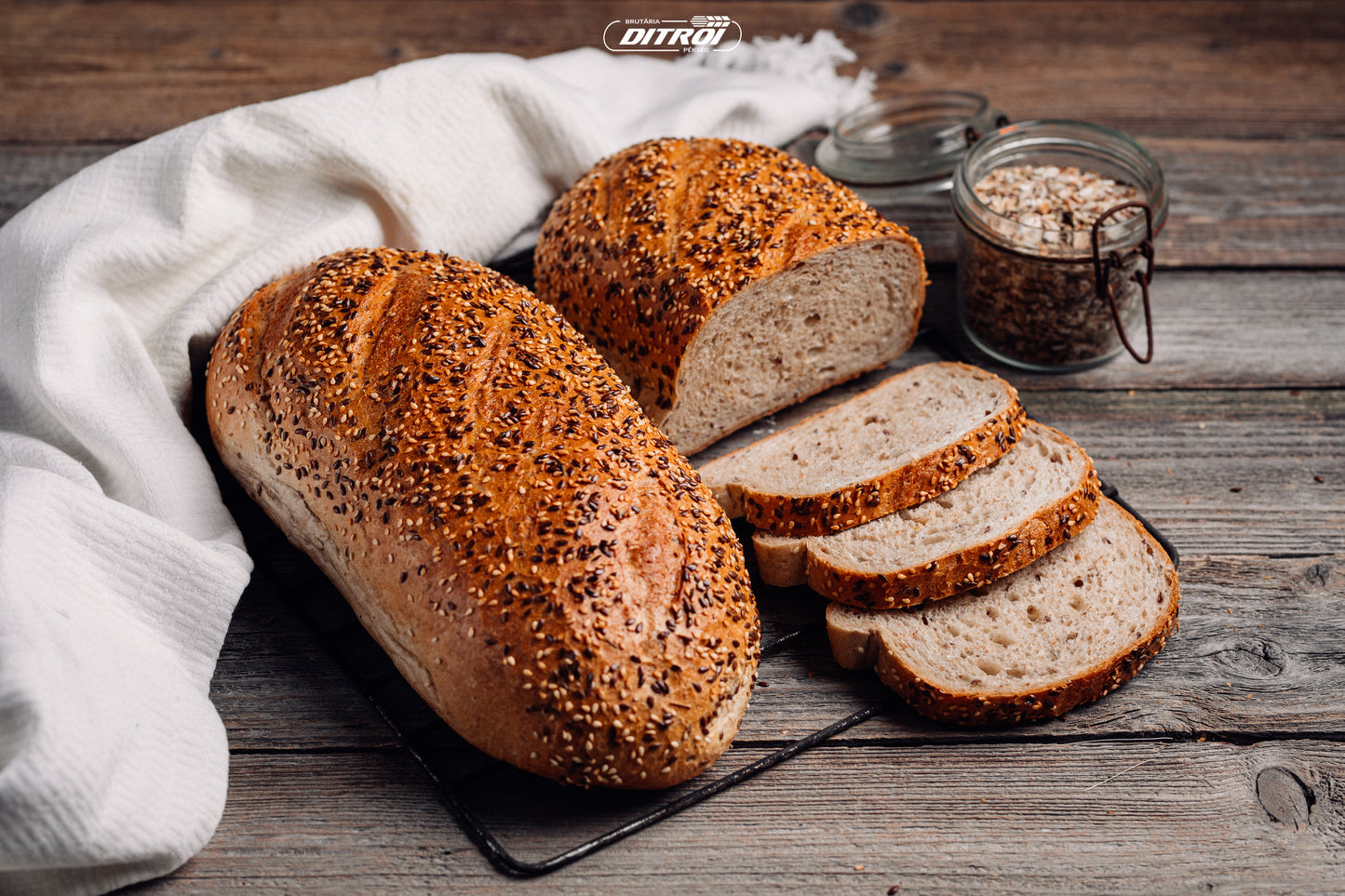 Pâine de seară cu semințe 400 g