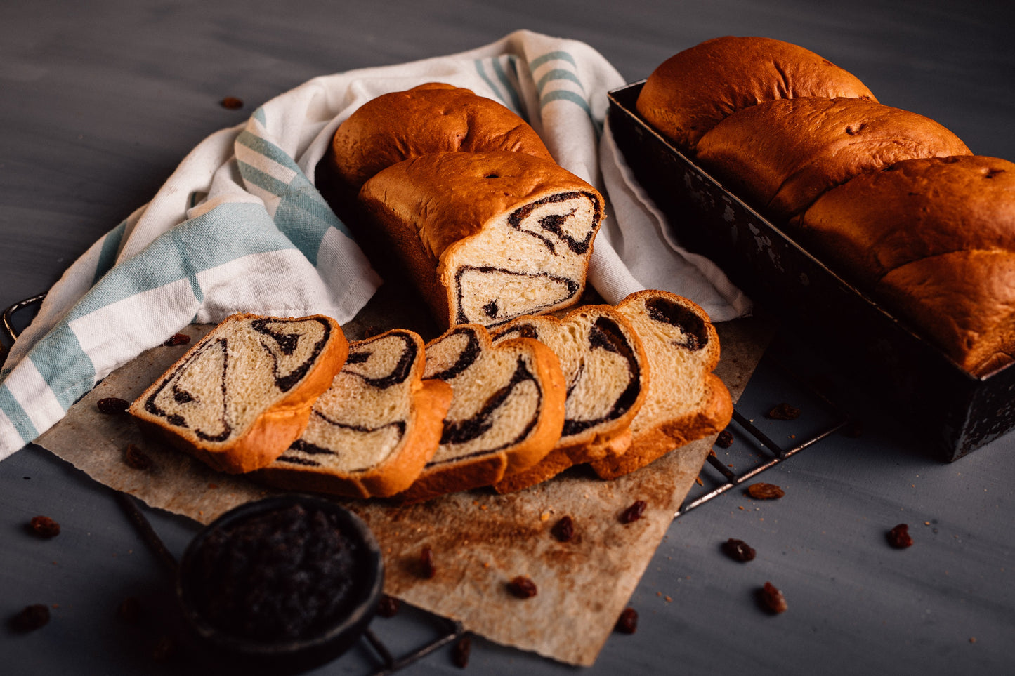 Cozonac cu mac 250 g