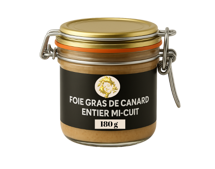 🌠 FOIE GRAS DE CANARD ENTIER MI-CUIT 180 G – GUST IREPETABIL 🌠