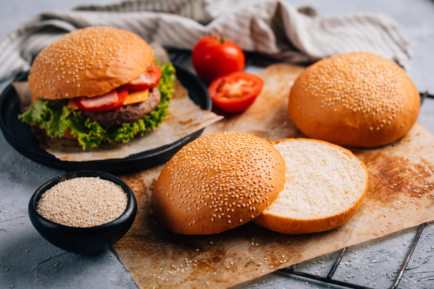 Chifle hamburger 100 g