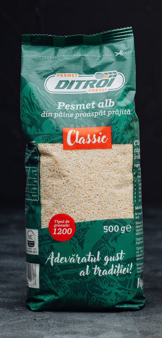 Pesmet Clasic 500 g granlație 1200 microni