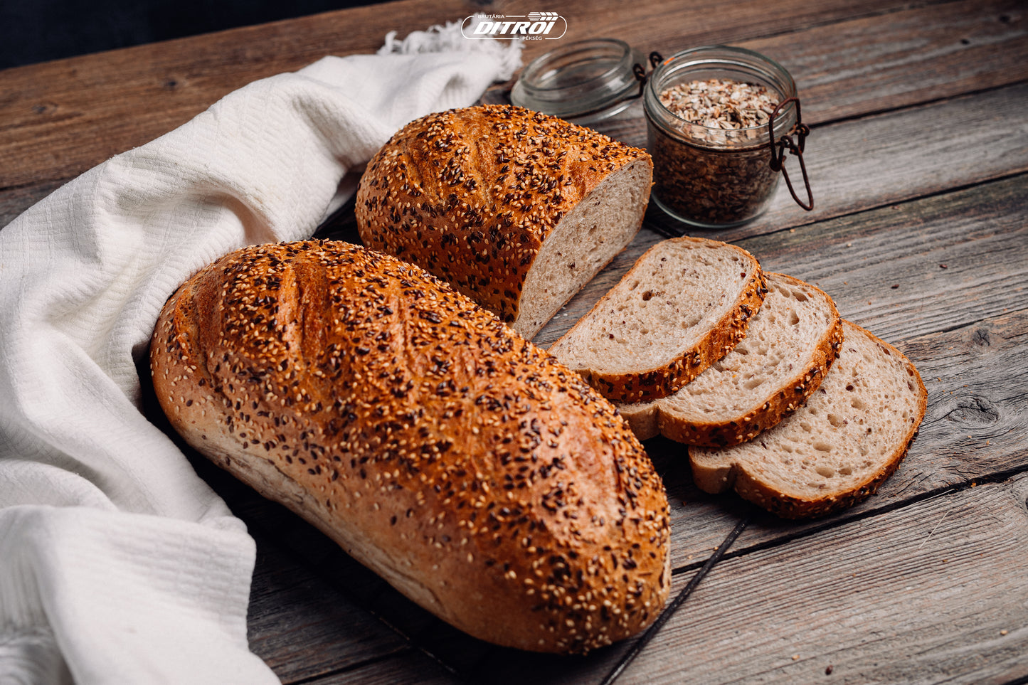 Pâine rustică cu cereale 500 g