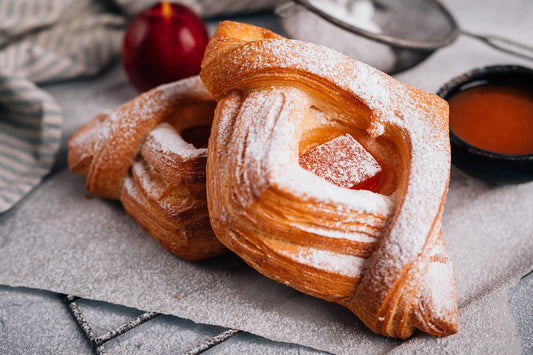 Foietaj cu gem de piersică 100 g