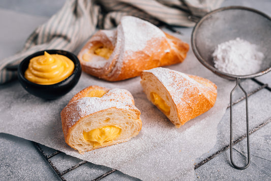 Foietaj cu cremă de vanilie 100 g