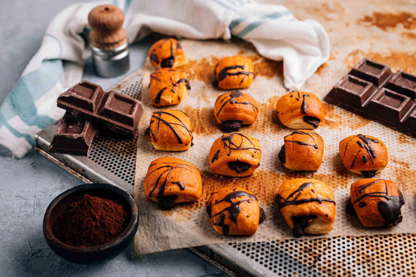 Cornulețe cu ciocolată 250 g